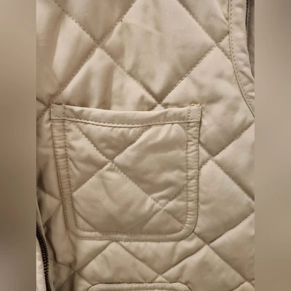 Lauren by Ralph Lauren Eqestrian Quilted Silk Reversable Vest Size P/M